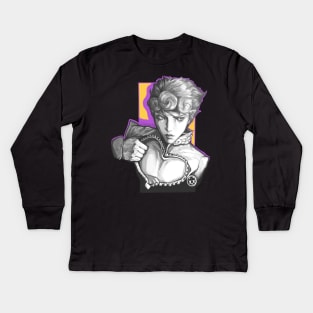 Jojo fanart Kids Long Sleeve T-Shirt